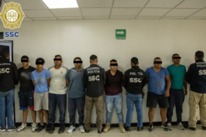 Detienen a siete personas por presunto robo de carga en Iztapalapa