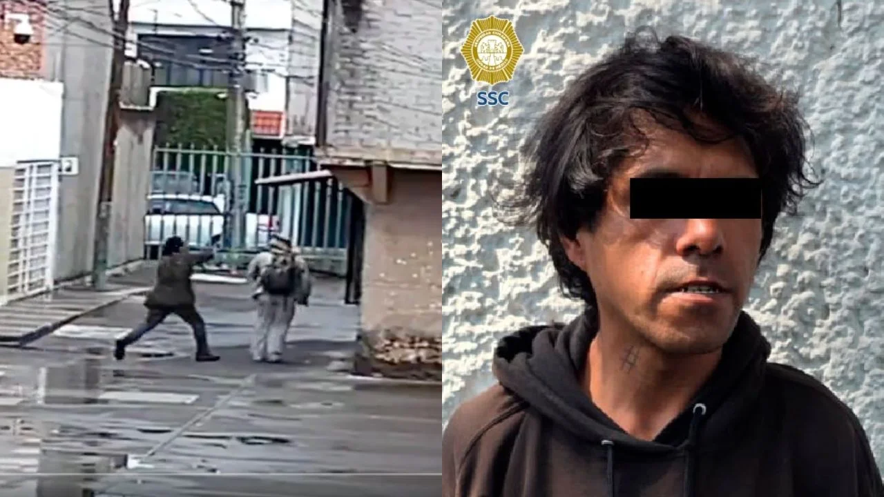 Detienen a hombre por golpear a transeúnte y robar en Iztacalco