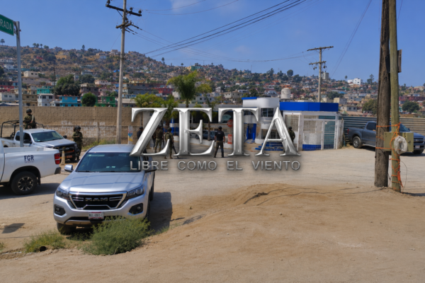 FGR y Ejército catean instalaciones de Transportes Ramírez en Ensenada