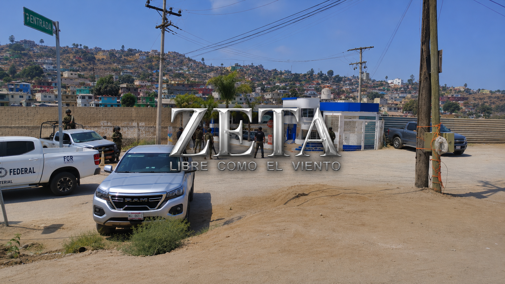 FGR y Ejército catean instalaciones de Transportes Ramírez en Ensenada