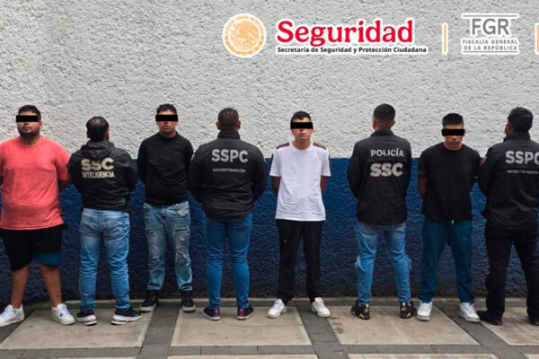 Detienen en Álvaro Obregón a cuatro presuntos integrantes de Los Malcriados 3AD