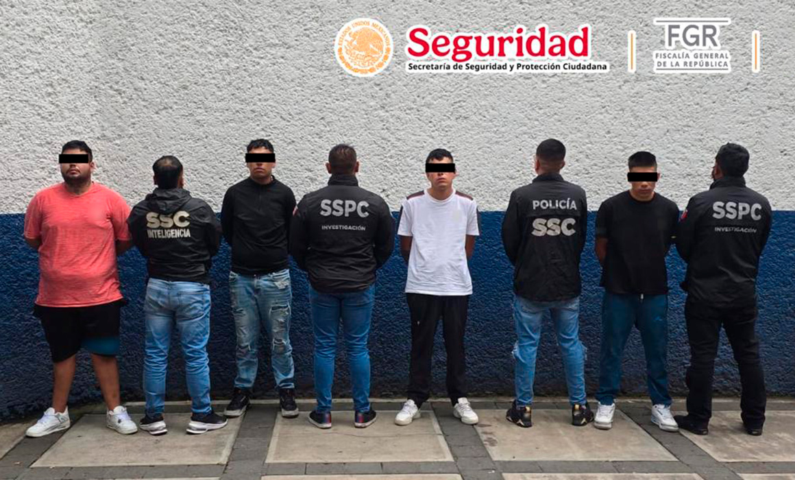 Detienen en Álvaro Obregón a cuatro presuntos integrantes de Los Malcriados 3AD