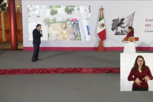 Anuncia Sheinbaum inversión de 11,200 mdp en seis obras hidráulicas para el Valle de México