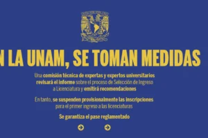 Aspirantes a la UNAM marchan por transparencia; universidad anuncia revisión del proceso
