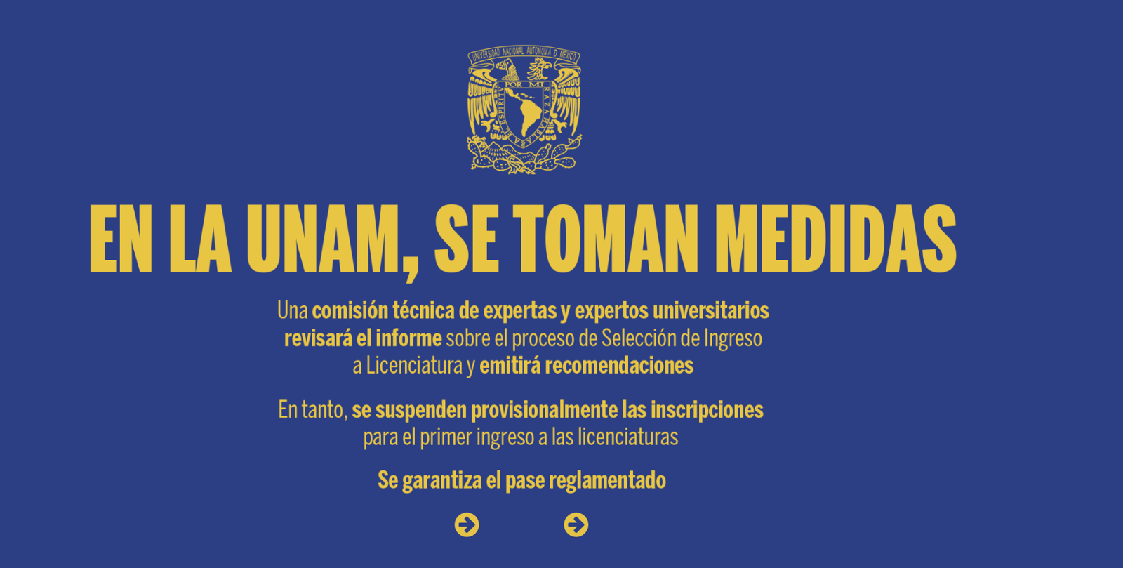 Aspirantes a la UNAM marchan por transparencia; universidad anuncia revisión del proceso