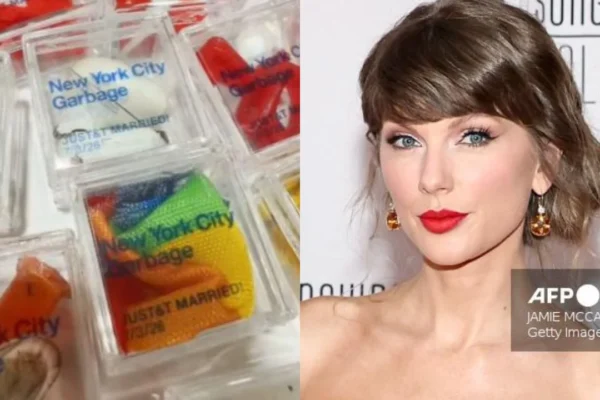 Fans de Taylor Swift compran basura recolectada cerca de su boda por 25 dólares