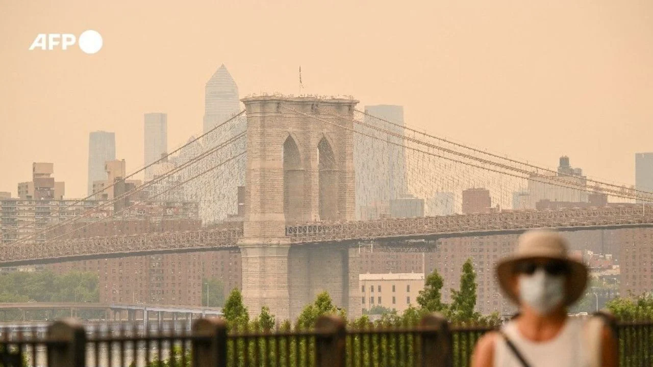 Nueva York en contingencia ambiental por humo de incendios en Canadá a días de la final del Mundial 2026