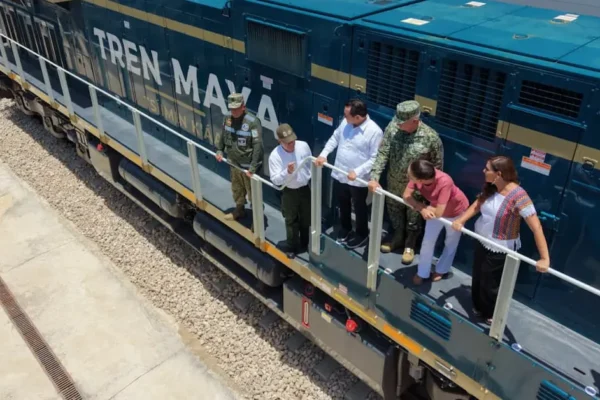 Gobernador de Tabasco destaca papel de la entidad en el Tren Maya de carga con Sheinbaum