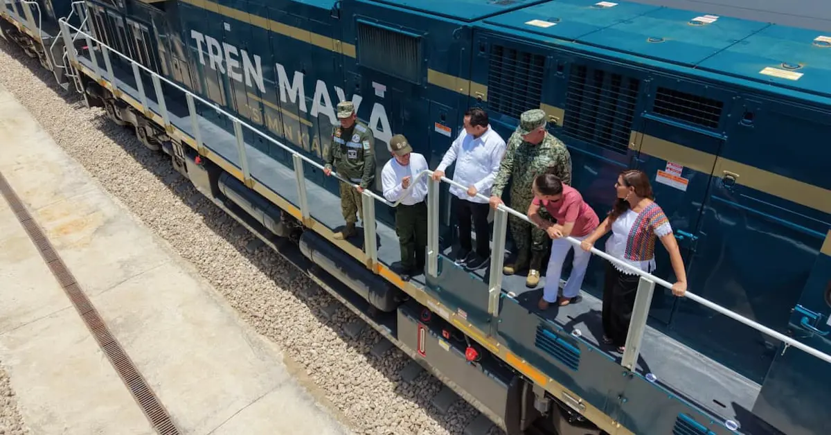 Gobernador de Tabasco destaca papel de la entidad en el Tren Maya de carga con Sheinbaum
