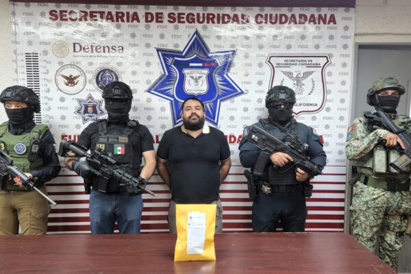Capturan a ‘El Fili’, presunto operador de ‘Los Rusos’ en Mexicali