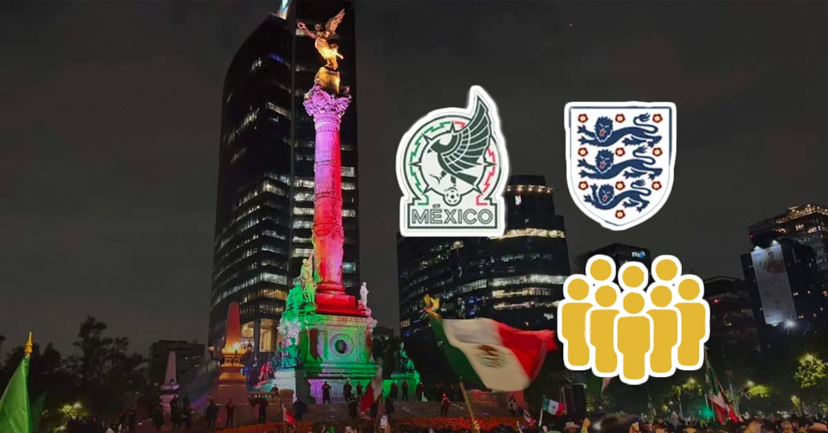Contradicción por horario del México vs Inglaterra y cierre del Ángel a 25 mil personas