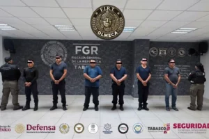 Detienen a seis policías de la SSPC de Tabasco en el Operativo Enjambre