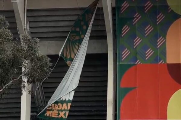 Retiran decoración del Mundial 2026 del Estadio Ciudad de México