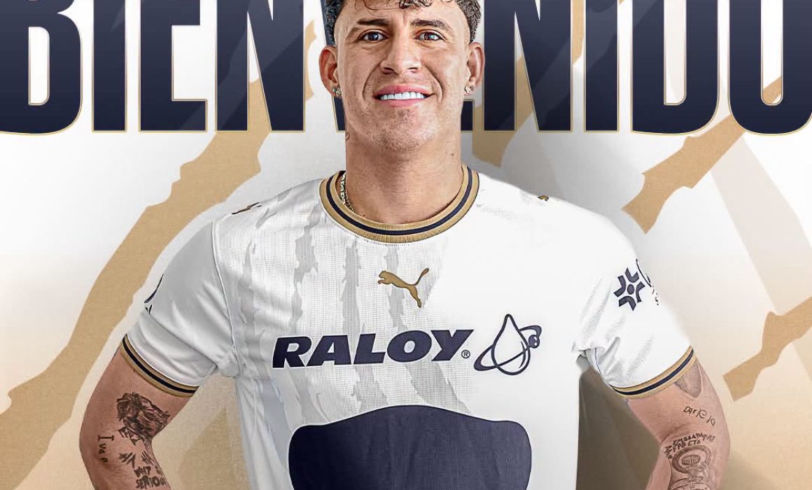 Pumas oficializa a Cristian ‘Chicote’ Calderón como su segundo refuerzo para el Apertura 2026