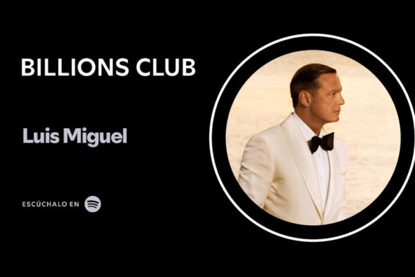 Luis Miguel se une al ‘Billions Club’ de Spotify con ‘Ahora te puedes marchar’