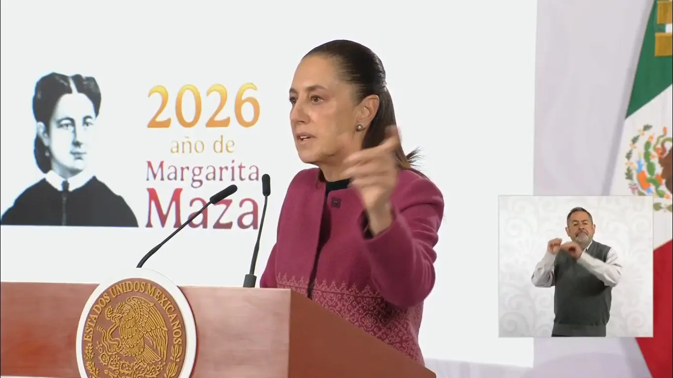 Sheinbaum descarta autenticidad de video de grupo delictivo en Zacatecas