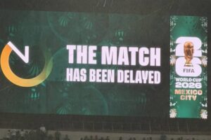 Tormenta eléctrica retrasa partido México-Ecuador; Fan Fest en Monterrey cierra por saturación