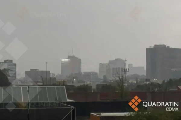 Pronostican lluvias persistentes y posible granizo para esta tarde en CDMX
