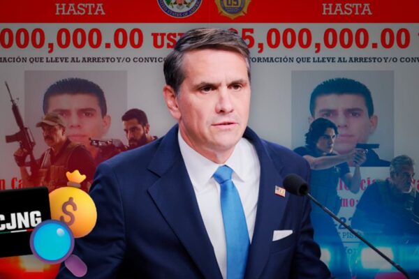 EE.UU. ofrece más de 100 mdd en recompensas por cinco líderes del CJNG e identifica a nuevo cabecilla