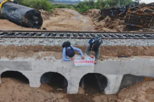 Profepa ordena a Grupo México Transportes reparar daño por derrame químico en Naco