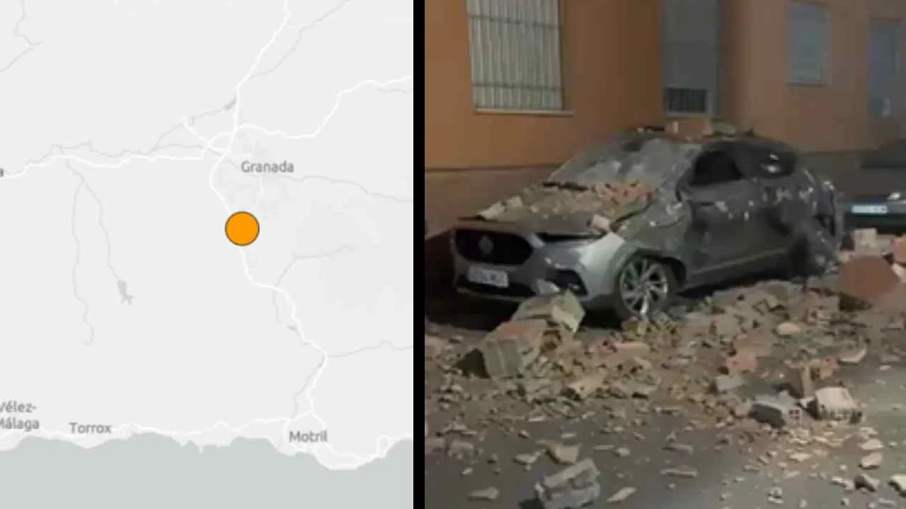 Sismo de magnitud 5.2 sacude el sur de España y provoca daños materiales en Granada
