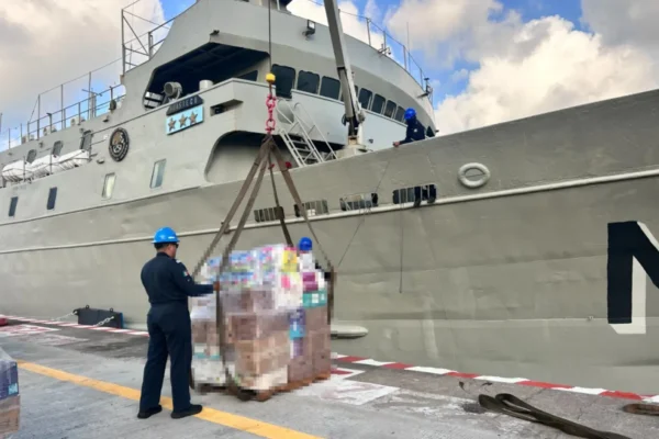 México envía segundo buque con 718 toneladas de ayuda humanitaria a Venezuela
