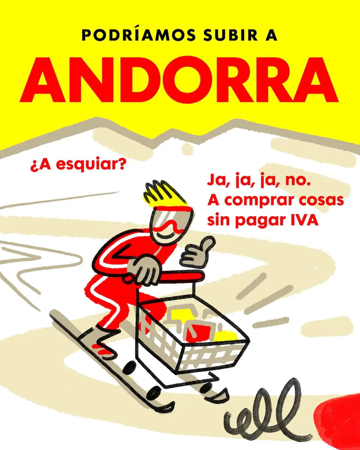 El País publica el cómic ‘Podríamos subir a Andorra’ tras muro de pago