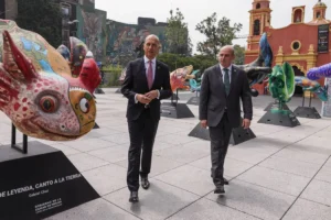 Plaza Tlaxcoaque integra memorial de Jodyalí, exposición de ajolotes y esquema de videovigilancia del C5