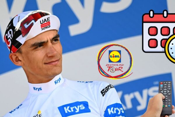 Isaac del Toro lidera el Tour de Alemania 2026 previo a la etapa inaugural en ruta