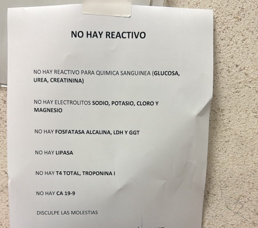 Laboratorio del Hospital General de Tijuana carece de reactivos para diagnosticar cáncer y diabetes