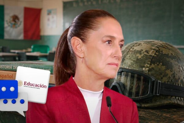Sheinbaum critica escuelas militarizadas y delega decisión en la SEP