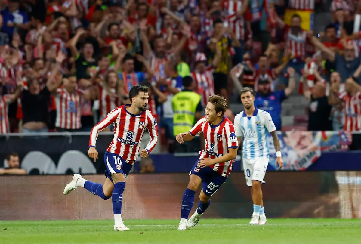 La clase de Kang-in Lee y Baena da el primer triunfo al Atlético