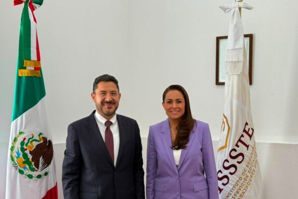 Coordinan gobernadora de Aguascalientes y director del ISSSTE mejora de servicios de salud