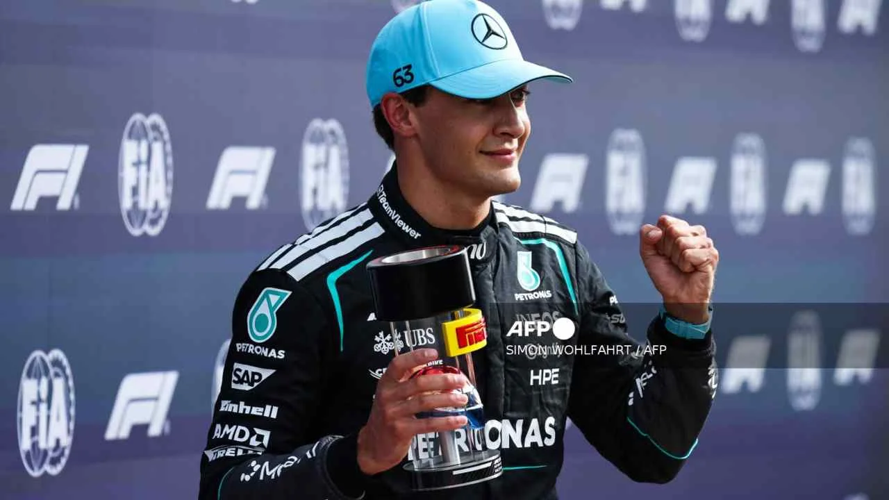 George Russell logra la pole para la carrera sprint del GP de Países Bajos