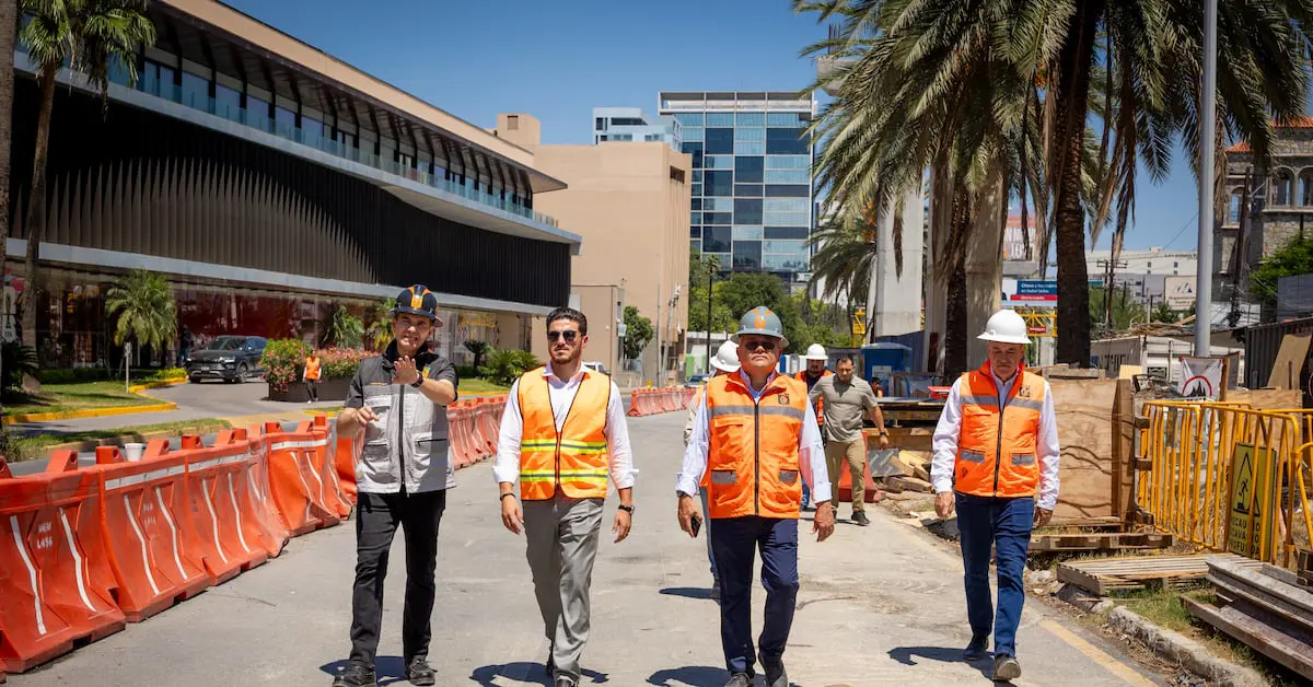 Samuel García reporta avance de 80% en Líneas 4 y 6 del Metro de Nuevo León