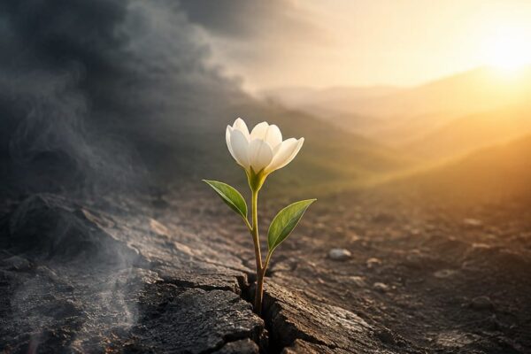 Poema anónimo explora la resiliencia y el renacer tras el sufrimiento