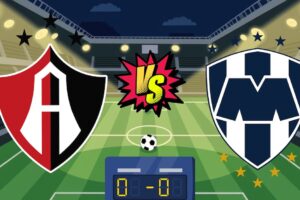 Pronostican empate 2-2 entre Atlas y Rayados en la Jornada 3 del Apertura 2026
