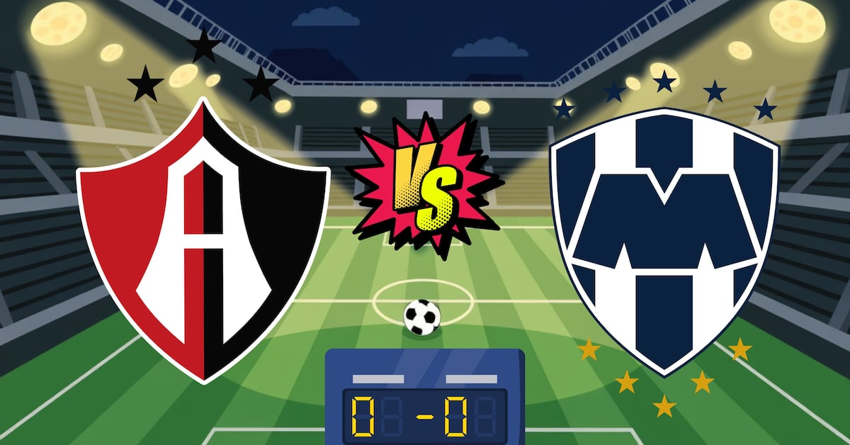 Pronostican empate 2-2 entre Atlas y Rayados en la Jornada 3 del Apertura 2026