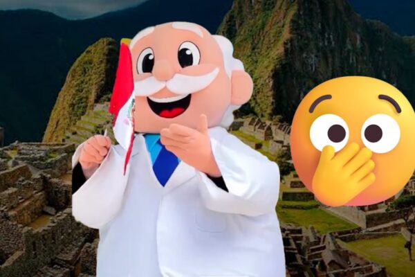 Botarga del Dr. Guali en Perú se viraliza por su parecido con el Dr. Simi