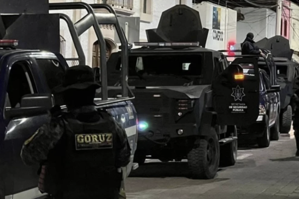 Abaten a cinco civiles armados en Calera tras emboscada con explosivos en Luis Moya