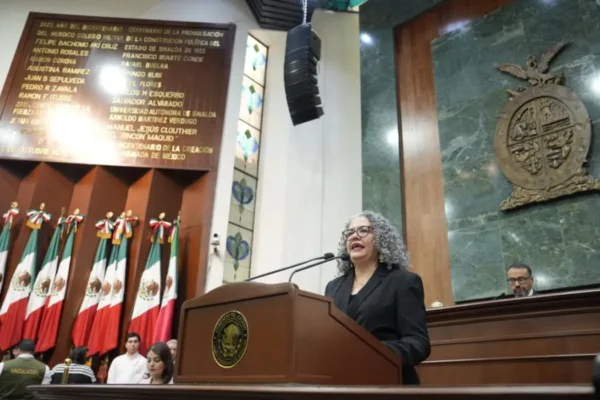 Graciela Domínguez promete paz en Sinaloa en su primer mensaje como gobernadora